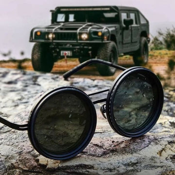 Avicii Express® Unisex Adjustable Darkening Polarized Sunglasses with ND Filter ND2-400, UV400 Glasse